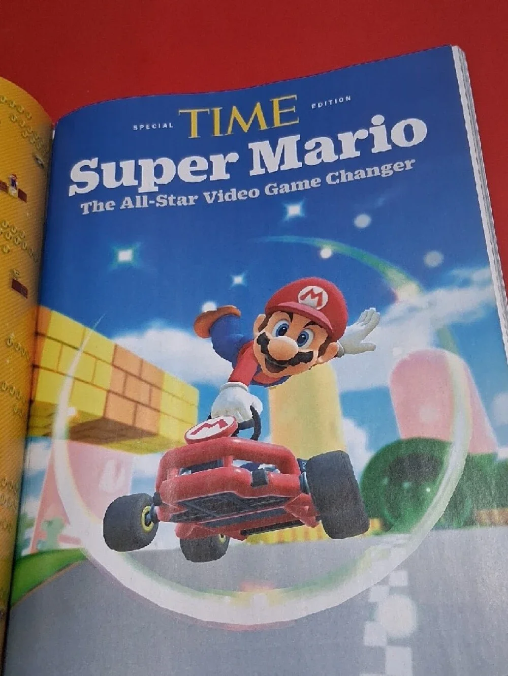 Super Mario Special Time Edition Magazine - Red Cover